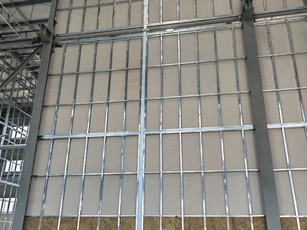 輕鋼龍骨防火墻案例